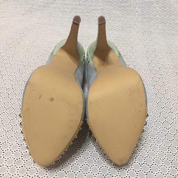 Penny Sue | Blue Studded Stilettos the shoe guru - Picture 5 of 8